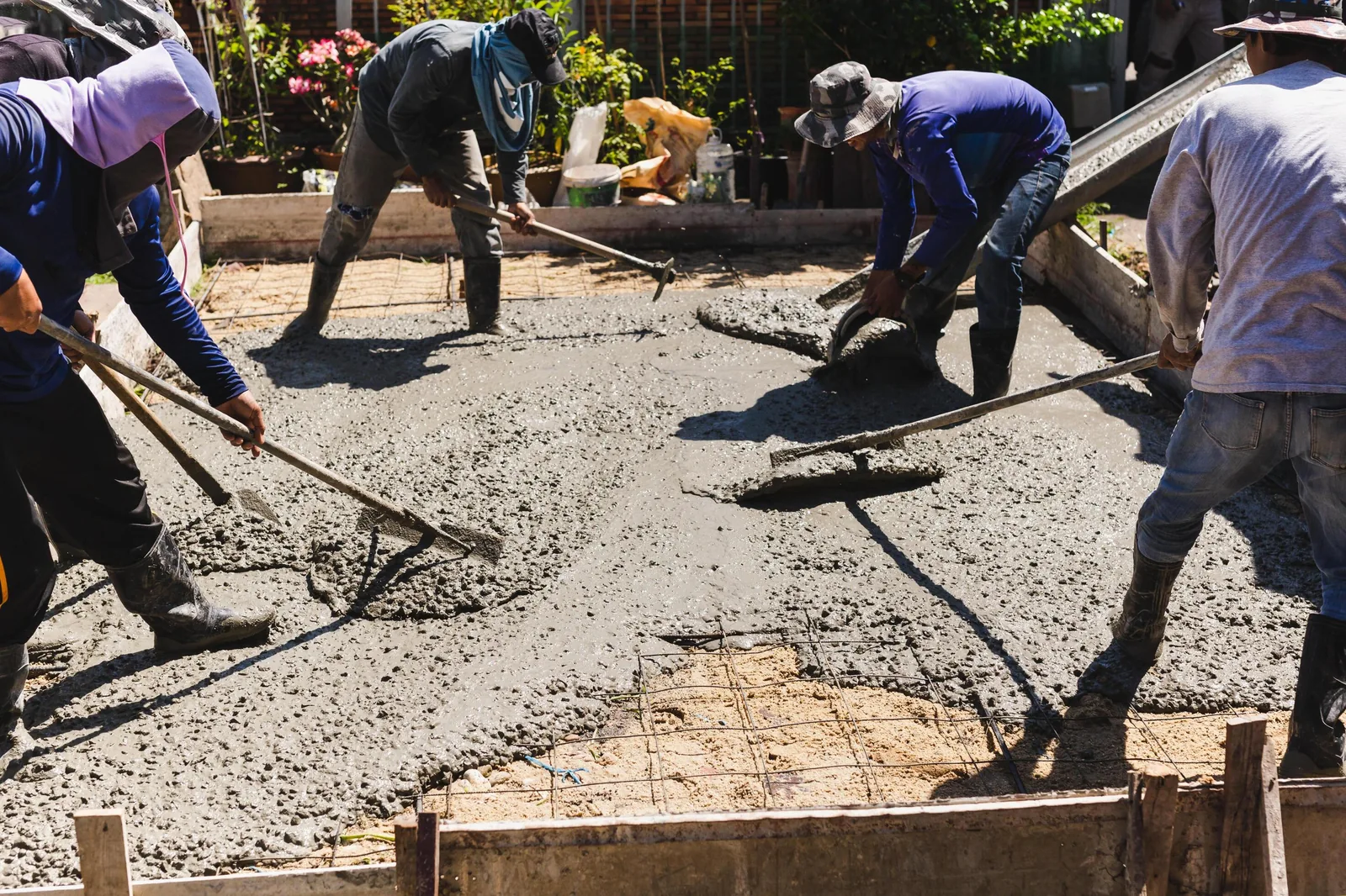 Concrete removal and leveling in Tampa